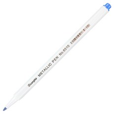 GuangNa 廣納 J&K製作菜單必備用品 金屬筆 藍色, 4個