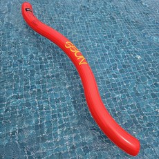 SSUN波浪戲水浮力棒氣墊管 170cm, 紅色, 1個