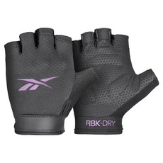 Reebok 健身手套 短指透氣健身手套 S 粉色 運動訓練 舉重 瑜珈 自行車 男女通用, S(13.5 x 8.5 x 2.5cm), 1雙