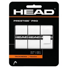 HEAD 海德 Prestige Pro網球拍握把布 3入, 白色, 1個