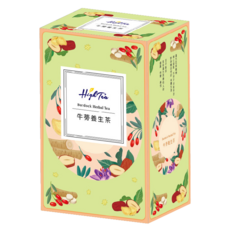 High Tea 伂橙 漢方茶 牛蒡養生茶, 8包, 5g, 1盒