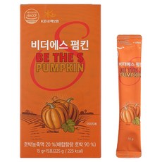 조은보담 비더에스 브이라인 진한 펌킨스틱 15p, 225g, 1개 15개, 15ml