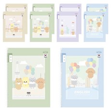 펜피아 2000 초등 1~6 스프링 영어노트, 랜덤발송, 10개
