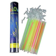 Some's Mine反光夜光手環夜光棒 100入組, 100個, 混合