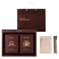 Owolae Bom越南蜜蜂蜂巢蜜 500g+野花條裝 10g*30入+包裝高級禮盒組, 1組