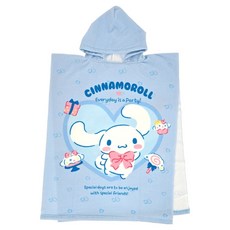 산리오 아동용 시나모롤 큐트 후드 샤워가운 OCHKC60029