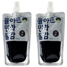 yulart 民畫顏料分彩韓國畫水彩, 100ml, 2個