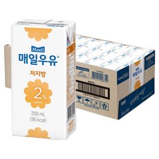 Maeil 2%低脂牛奶, 200ml, 24個