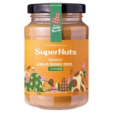 슈퍼너츠 피넛버터 크런치, 260g, 1개