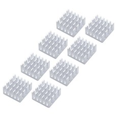 Comsmart VGA RAM用散熱器散熱片 15*15*8mm BT404, 單色, 8個