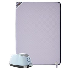 HanilMedical 한일의료기 자연순환식 프리미엄 온수매트 파스텔 퍼플, 더블(135 x 195 cm)
