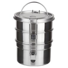 plala Circle Lock 3層便當盒 1500ml, 1個, 單色