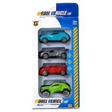 Kizus Go Go迷你車跑車 4種組, 1套, 混色
