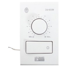 ELPHOS LED專用簡易開關安裝型調光器變光器 800W+丁腈手套, 1個