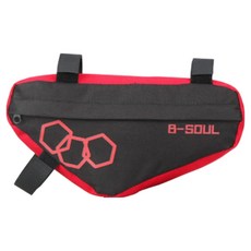 B-SOUL Lumion自行車三角車架包, 1個, 紅色