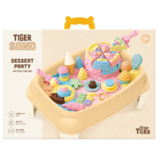 MY LITTLE TIGER 甜點派對玩沙遊戲組, 1組, 5kg, 混和顏色