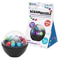 Learning Resources Scramble Bugs拼圖球珠子遊戲 LER5900, 1個, 13件