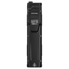 NITECORE 奈特科爾 EDC27 UHi 3100流明超薄戰術手電筒, EDC爆閃, 305米遠射, 黑色, 1個