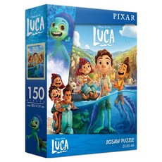 퍼즐라이프 디즈니 루카 직소퍼즐 D150-46, 혼합색상, 150피스, 1개