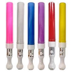 파티공구 LED 응원 야광 막대봉 6p 세트, 레드, 핑크, 블루, 화이트, 옐로우, 라벤다, 1세트