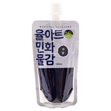 yulart 民畫顏料分彩韓國畫水彩, 100ml, 1 種顏色
