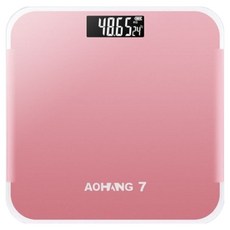 아오항 카니아 예쁜 체중계 성인용, 로즈골드, 1개