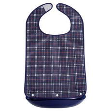 로시테라 성인용 탈부착 턱받이, 네이비 L, 1개 네이비 L, 1개