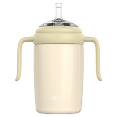 주니 스테인레스 빨대컵, 코코아, 1개, 240ml 코코아, 1개, 240ml