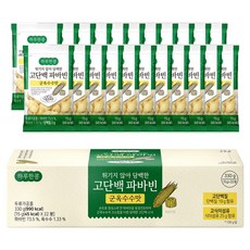 Dubosikpum 一日一豆 不油炸 淡味烤蠶豆 烤玉米口味, 22個, 15g