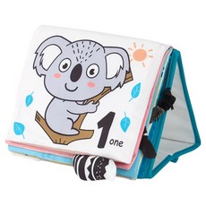 Kes.B Play Termitime鏡子書 觸覺開發玩具, 01 基礎, 1個
