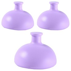 Pure On除臭貼片輔助矽膠誘導器 75*60*23mm, 3個, 紫色