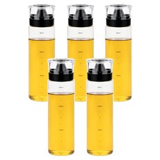 Kitensil Sinoglass新型油瓶 黑色, 300ml, 5個