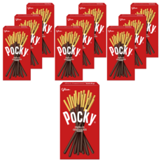 glico 格力高 Pocky 百奇 巧克力棒, 27g, 10盒裝, 10盒