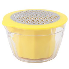 玉米脫粒器1組, 多功能廚房神器，不鏽鋼刀片，附帶容器，安全推手設計，輕鬆剝玉米粒, 1組