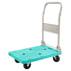TRENY 超靜音日式塑鋼手推車 荷重100KG, 1台, 草綠色