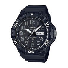CASIO 卡西歐 手錶 MRW-210H-1A, 黑色, 1支