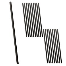 제로캔들 디퓨저 롱 섬유 스틱 8mm 30cm, 블랙, 4개, 5개 블랙, 4개, 5개입