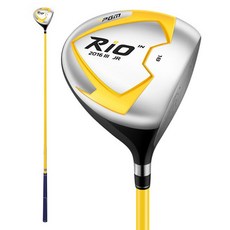 PGM Golf 兒童款高爾夫球木桿 版本3 黃色, 18度, L