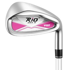 PGM Golf 兒童款高爾夫7號鐵桿 版本3 粉色 鍵(135~155cm), 38度, L
