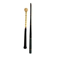 Saehwa 傳統樂器 長鼓槌 + 竹伴奏槌,1組,長鼓槌32 x 3cm + 竹伴奏槌43cm,混和顏色