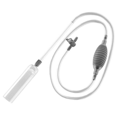 簡易魚缸虹吸換水清潔工具 厚 灰色, 1個