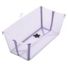 STOKKE Flexi Bath X-Large 摺疊式浴盆加大版 49L, Lavender 薰衣草紫