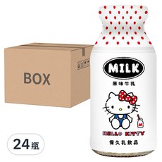 milk 台東初鹿 Hello Kitty原味牛乳, 24瓶, 200ml