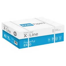 EXXO X線條複印紙 75g, A3, 1250件