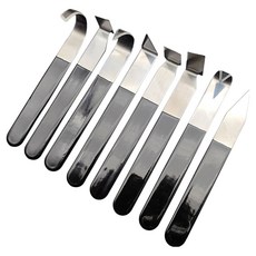 Khohimo 陶藝工具陶瓷烤刀 不鏽鋼 8種組 5W0334, 1套
