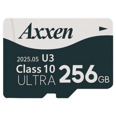 Axxen 超高速U3 ULTRA家用攝影機行車紀錄器記憶卡 Micro SD卡 MSD52, 1個, 256GB