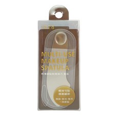 1028 輕薄服貼粉底抹刀 寬版, 輕薄底妝神器, 快速上妝, 精緻修飾細節, 1個