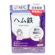 AFC 光采紅顏鐵+C錠, 1包, 60顆