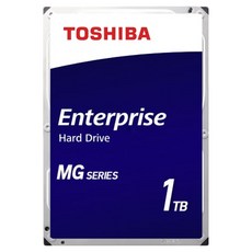TOSHIBA 東芝 Enterprise企業用硬碟 7200RPM CMR方式 512MB緩衝, MG10ADA100N, 1TB