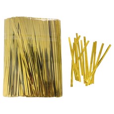 Beiru多功能包裝棒狀緞帶 800入, 金子, 1個